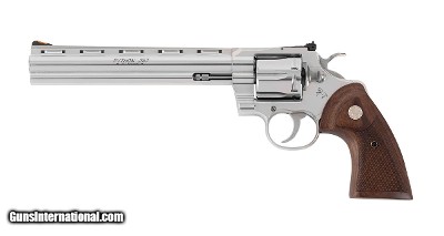 New Model Colt Python 357 Mag Stainless Steel 8