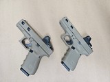 Used Glock 23 Gen4 FDE Window Cuts MOS Ameriglo Trijicon RMR Cut Red Dot - 2 of 3