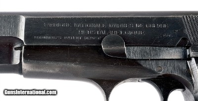 FN HI POWER 9MM NAZI PROOFS 4-5/8