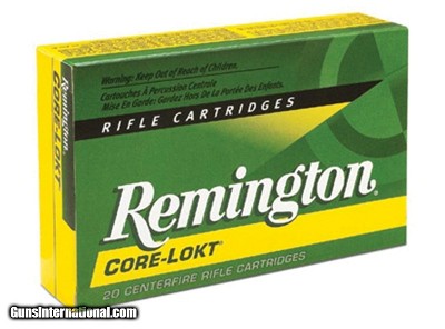 Remington Core-Lokt 270 Win 150 grain Soft Point Box of 20 Rounds R270W4