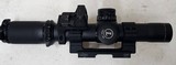 Used Leupold Mark 8 CQBSS 1.1-8x24 M5B1 Rifle Scope, Larue OBR Cantilever mount with Trijicon RMR Piggyback. - 1 of 9