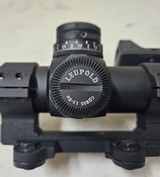 Used Leupold Mark 8 CQBSS 1.1-8x24 M5B1 Rifle Scope, Larue OBR Cantilever mount with Trijicon RMR Piggyback. - 3 of 9