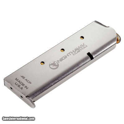 Nighthawk Custom 1911 Gov't/Commander 45 ACP 7 Round Magazine MG0053