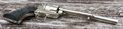 Colt SAA Single Action Army 44-40 Peacemaker Centennial Nickel 7.5