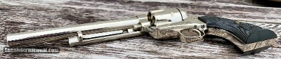 Colt SAA Single Action Army 44-40 Peacemaker Centennial Nickel 7.5