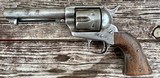 Colt 45 SAA 4.75 Blue Color Casehardened 1877 Black Powder Frame Antique - 3 of 8