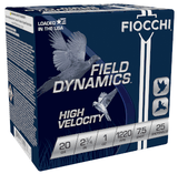 Fiocchi Field Dynamics 20 GA Ammo 2-3/4