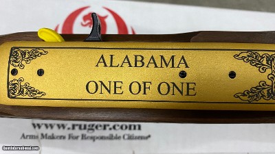 Ruger 10/22 Trump Gun / Alabama Special Edition Engraved - Image 4 of 6