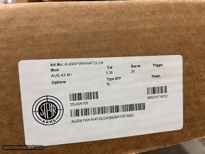 Steyr AUG M1 556 WHITE NATO STOCK 20
