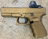 Glock 23 Gen 4 Burnt Bronze Ameriglo Red Dot RMR Police Trade MOS 1x13rd Mag - 4 of 6