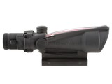 Trijicon ACOG 3.5x35 Dual Illum Red Horseshoe M16 100153 Obj 28.90 ft @ 100 yds FOV Matte Black Finish Dual Illuminated Red Horseshoe 223 Ballistic - 4 of 4