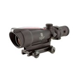 Trijicon ACOG 3.5x35 Dual Illum Red Horseshoe M16 100153 Obj 28.90 ft @ 100 yds FOV Matte Black Finish Dual Illuminated Red Horseshoe 223 Ballistic - 1 of 4