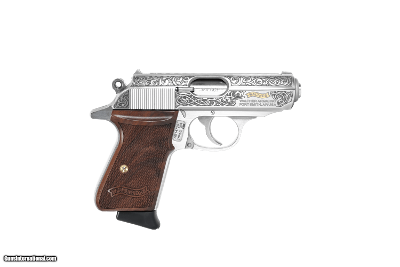 Walther PPK/S Stainless Steel 380 ACP Meister Gold Ribbon 4796016