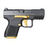 Canik METE MC9 9mm Black & Gold 12 & 15 Round Capacity HG7620G-N - 1 of 1