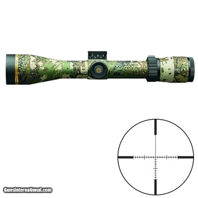 Leupold 172955 VX-6HD CDS-IL 2-12x 42mm Obj 56.50-9.60 ft @ 100 yds FOV 30mm Tube Sitka SubAlpine Camo Finish Illuminated Tri-MOA (SFP)