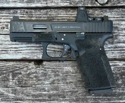 Used Salient Arms Tier 1 Glock 19 Gen 3 9mm W/ Trijicon RMR - Image 2 of 2