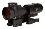 Trijicon 1x25 MRO HD 68 MOA Reticle With 2.0 MOA Red Dot With 3x Magnifier And MRO Full Co-Witness Mount 2200057 - 9 of 10