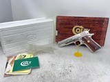 Colt 1911 Ohio 175th Ann. Commemorative Series 70 Gov. Case 45 5