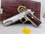 Colt 1911 Ohio 175th Ann. Commemorative Series 70 Gov. Case 45 5