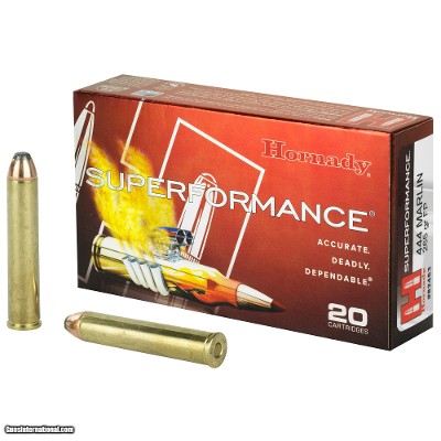 Hornady Superformance 444 Marlin Ammo 265 grain Interlock FP Case of 200 Rounds 82453
