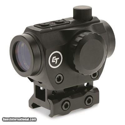 Crimson Trace Compact Illuminated 4 MOA Red Dot Reticle Sight CTS-25