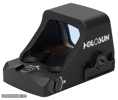 Holosun HS407KX2 HS407K X2 Black Anodized 0.58 x 0.77 6 MOA Red Dot Reticle hs407k-x2