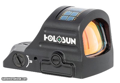 Holosun HE507CGRX2 HE507C-GR X2 Black Anodized 0.63 x 0.91 2 MOA Green Dot/32 MOA Green Circle Multi Reticle HE507C-GR-X2