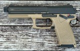 HK Heckler & Koch Mark 23 45 ACP FDE Threaded Barrel 12 Round Capacity 81000868 - 2 of 5