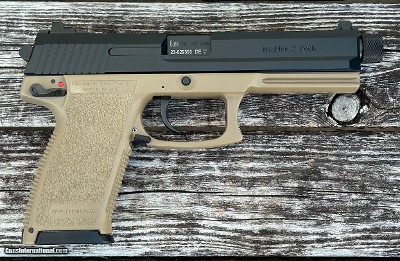 HK Heckler & Koch Mark 23 45 ACP FDE Threaded Barrel 12 Round Capacity 81000868