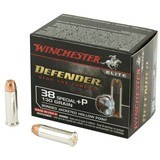 Winchester PDX1 Defender 38 Special +P Ammo 130 grain Bonded JHP Box of 20 Rounds S38PDB - 1 of 1