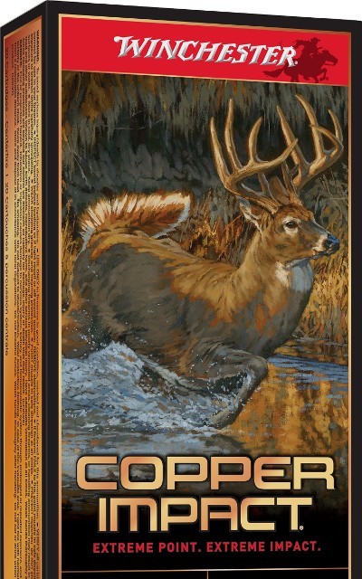 Winchester Copper Impact 300 WSM Ammo 150 grain Lead Free Extreme Point Box of 20 Rounds X300SCLF