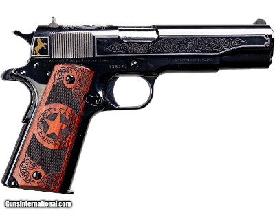 Colt Texas Rangers 200TH Year Anniversary 45 ACP 1911 1 of 500 O1911C-TXR-200
