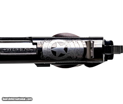 Colt Texas Rangers 200TH Year Anniversary 45 ACP 1911 1 of 500 O1911C-TXR-200 - Image 3 of 9