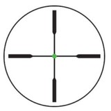 Trijicon 200071 AccuPoint 1-4x 24mm Obj 94.20-24.10 ft @ 100 yds FOV 30mm Tube Matte Black Finish Illuminated Duplex Crosshair/Green Dot - 4 of 4