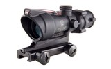 Trijicon ACOG 4x32 Illuminated Riflescope, Red Chevron BAC Reticle, Flattop TA51 Mount TA31F - 1 of 4