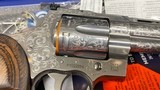 New Colt Python Engraved 357 Mag 6