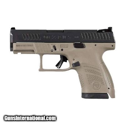 CZ P-10 S Sub-Compact 9mm FDE 12 Round Capacity P-10S P10S 91561 - Image 1 of 1