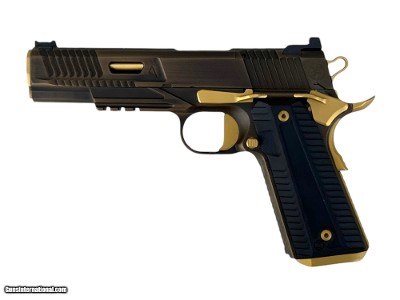 Nighthawk Custom Agent 2 9mm Battle-Worn Bronze W/ Gold Trim IOS Optics Ready 0087 - Image 2 of 3