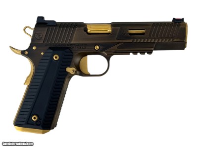 Nighthawk Custom Agent 2 9mm Battle-Worn Bronze W/ Gold Trim IOS Optics Ready 0087 - Image 1 of 3