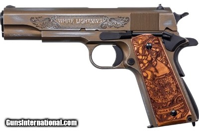 Auto Ordnance 1911 Bootlegger Bronze Engraved Special Edition 5