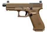 Glock 19X 9mm FDE MOS Threaded Barrel 19 Round Capacity PX1950S03MOSTB - 2 of 2