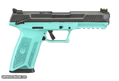 Ruger 57 5.7X28 TALO Model Turquoise Blue 20 Round Capacity 16405 - Image 1 of 1
