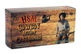 HSM Cowboy Action 38 Special Ammo 158 grain Lead Flat Point Case of 500 Rounds 38-5-N - 1 of 1