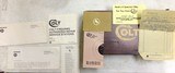 Colt Diamondback 1976 .38 Spl. 4” Blued Barrel Original box and papers - 8 of 9