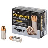 Sig Sauer Elite Performance 9mm Luger Ammo 124 grain V-Crown JHP Box of 20 Rounds E9MMA2-20 - Online Only - 1 of 1