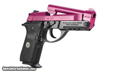 EAA Girsan MC14T 380 ACP Tip Up Barrel Pink 13 Round Capacity 390865