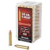 Hornady Varmint Express 22 Win Mag Ammo 30 grain V-MAX 500 Rounds (10-50 rd boxes) 83202 - 1 of 1