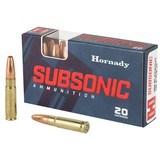 Hornady Subsonic 300 Blackout Ammo 190 grain SUB-X Case of 200 Rounds 80877 - 1 of 1