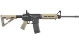 Ruger AR-556 556 Nato Magpul FDE 16