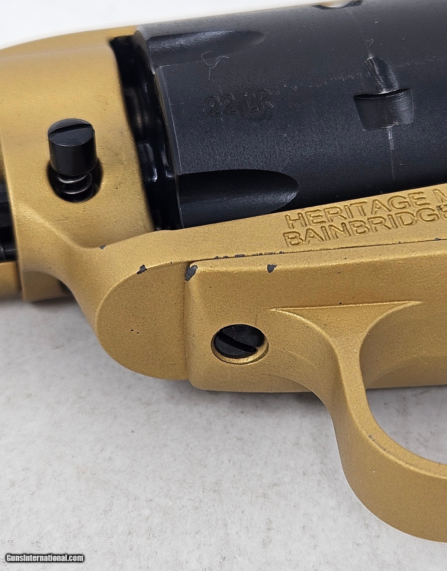 Fondina Per Revolver .22lr Heritage Rough Rider Quick Draw Realizzata A Mano In Vera Pelle Con Canne Da 4,75 Pollici! Huckleberry Western Cowboy - Italia - Foto 7